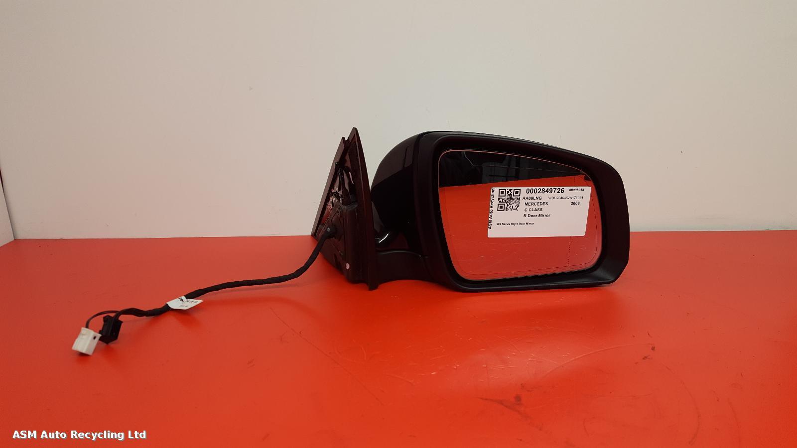 View Auto part R Door Mirror Mercedes C Class 2008
