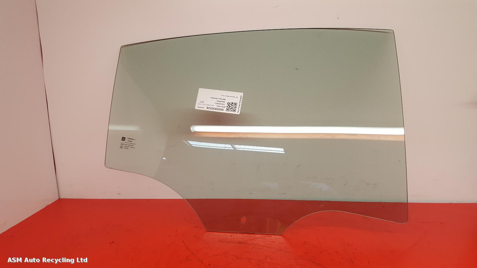 View Auto part RR Door Window Vauxhall Insignia 2011