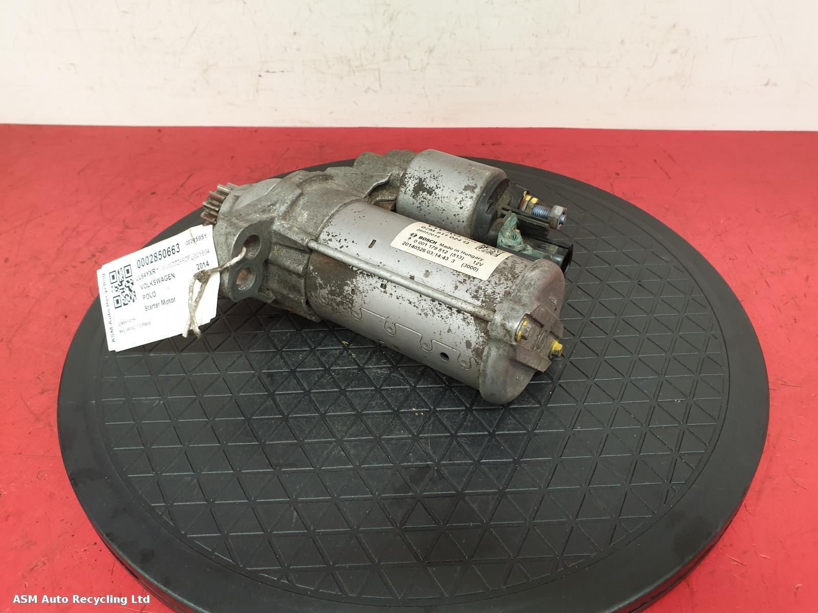 View Auto part Starter Motor Volkswagen Polo 2014