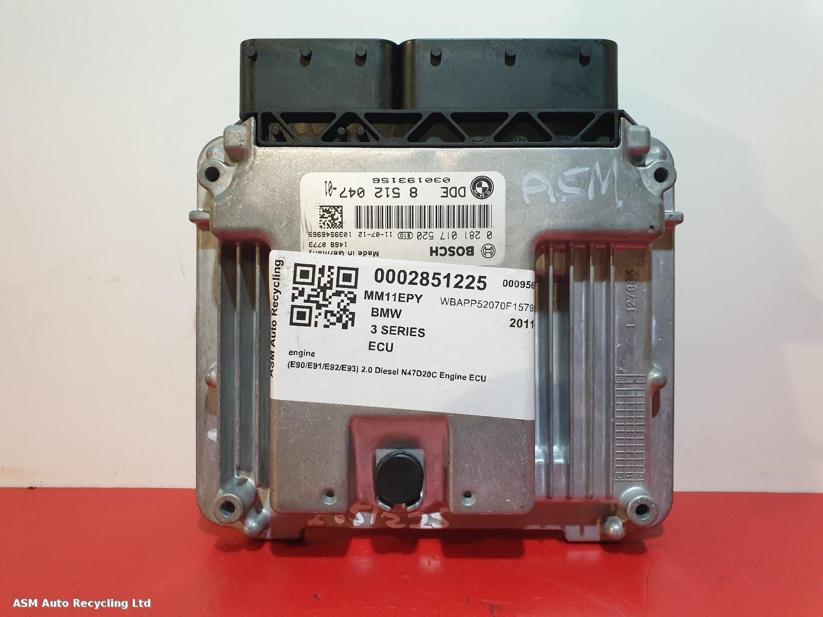 View Auto part ECU Bmw 3 Series 2011