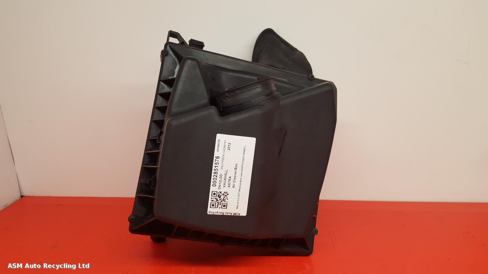 View Auto part Air Cleaner/Box Vauxhall Astra 2012