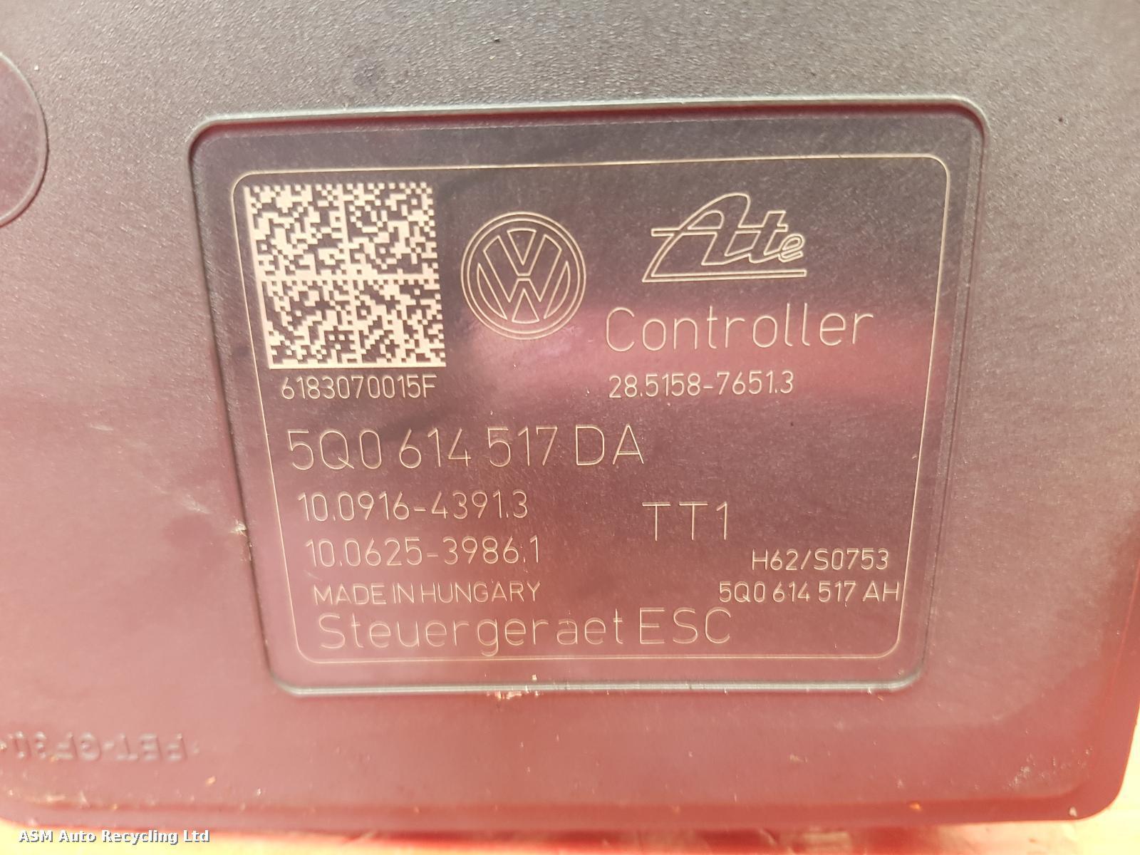 View Auto part ABS Pump/Modulator Volkswagen Passat 2018