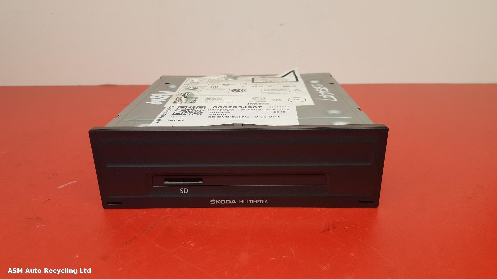 View Auto part CD Changer Skoda Fabia 2015