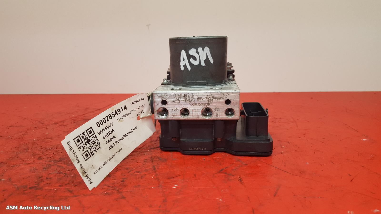 View Auto part ABS Pump/Modulator Skoda Fabia 2015