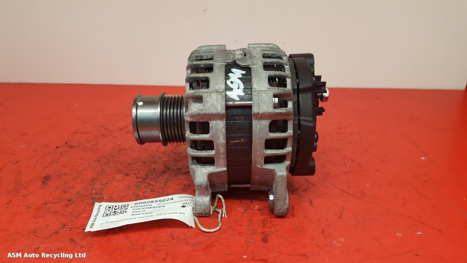 View Auto part Alternator Volkswagen Polo 2017