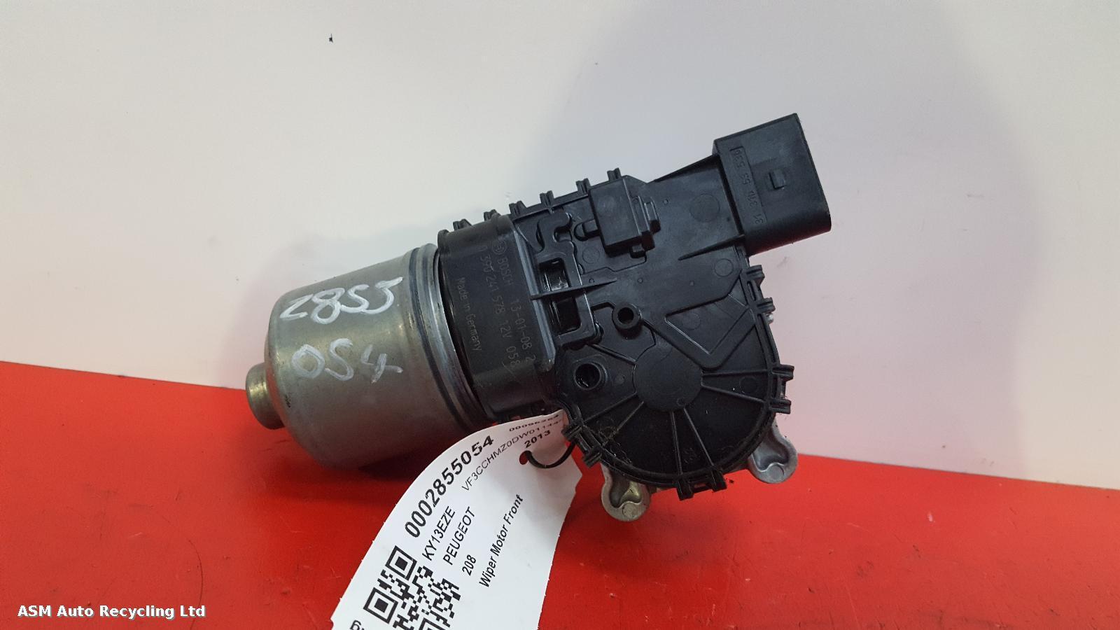 View Auto part Wiper Motor Front Peugeot 208 2013