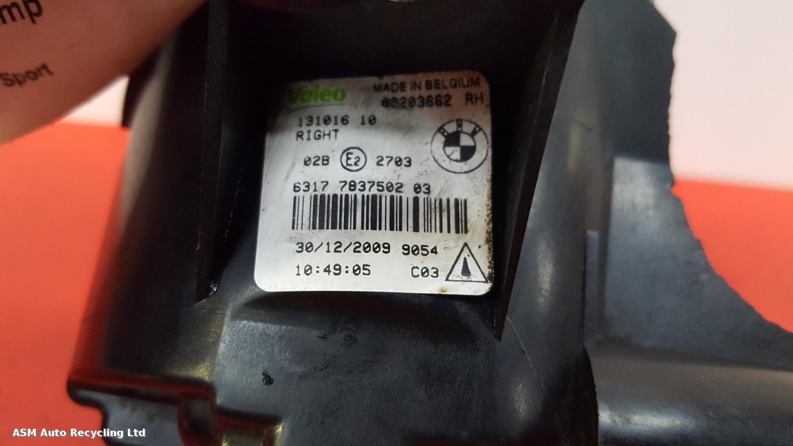 View Auto part Fog Lamp Bmw 1 Series 2010
