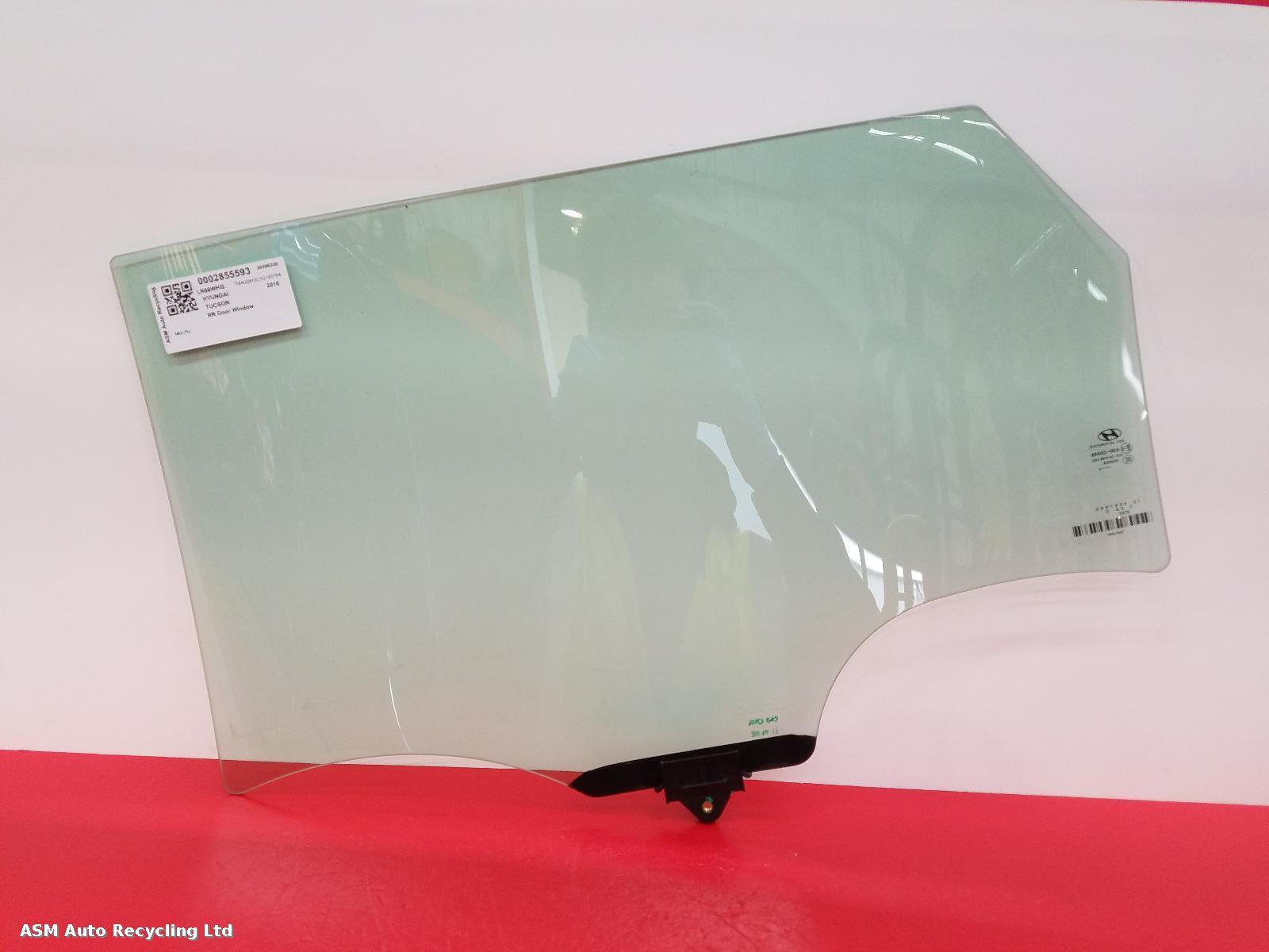 View Auto part RR Door Window Hyundai Tucson 2016