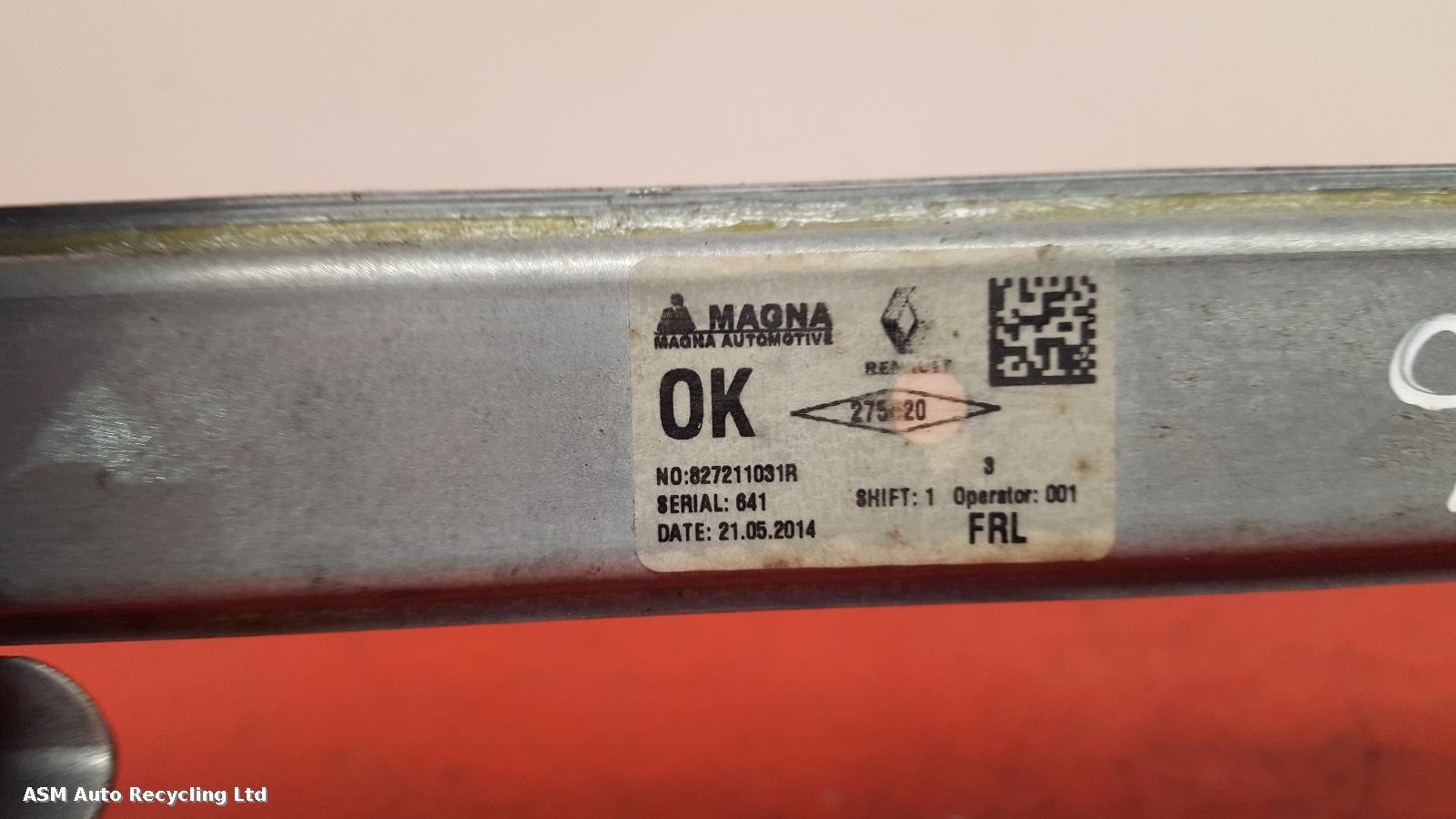 View Auto part LR Window Regulator Dacia Sandero 2015