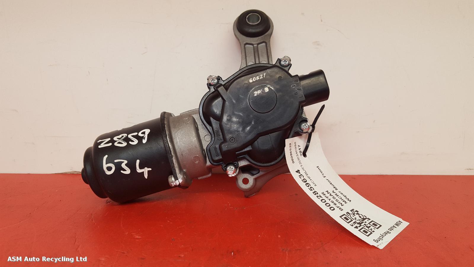 View Auto part Wiper Motor Front Nissan Micra 2017