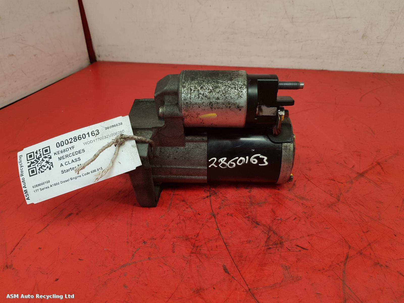 View Auto part Starter Motor Mercedes A Class 2018