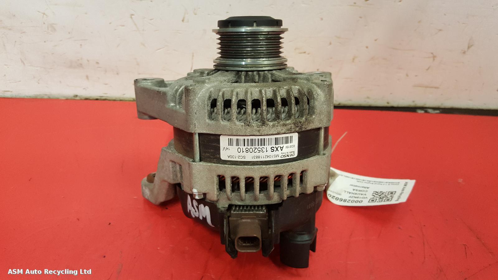 View Auto part Alternator Vauxhall Corsa 2019