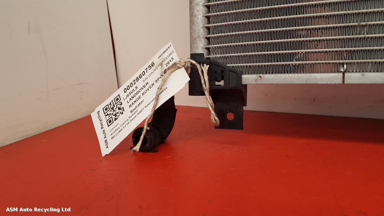 View Auto part Radiator Land Rover Range Rover Sport 2015