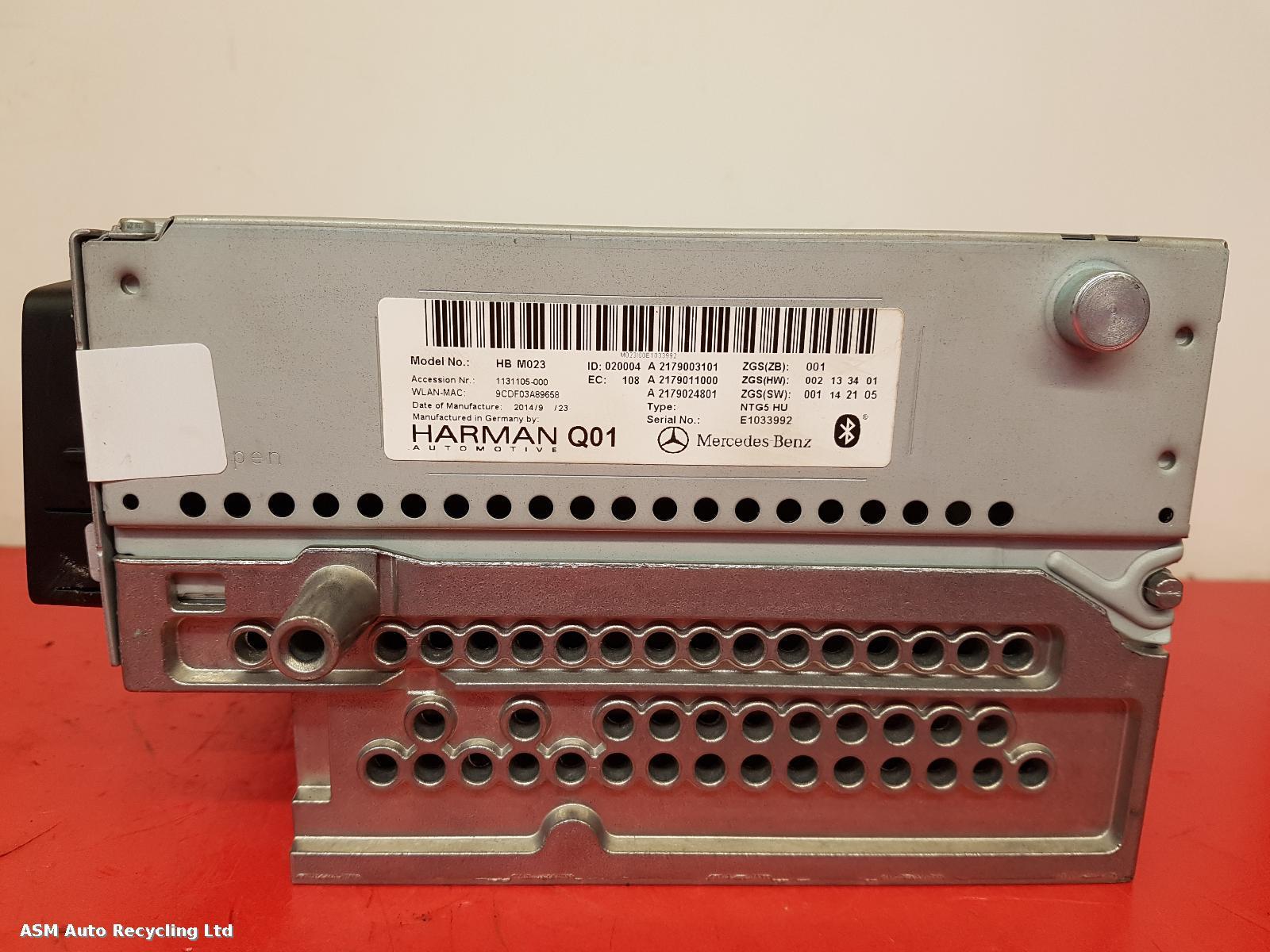 View Auto part Radio Display Mercedes S Class 2014