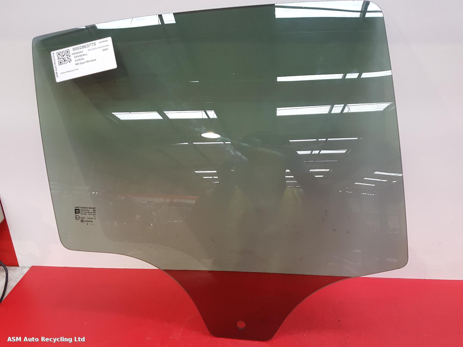View Auto part RR Door Window Vauxhall Corsa 2009