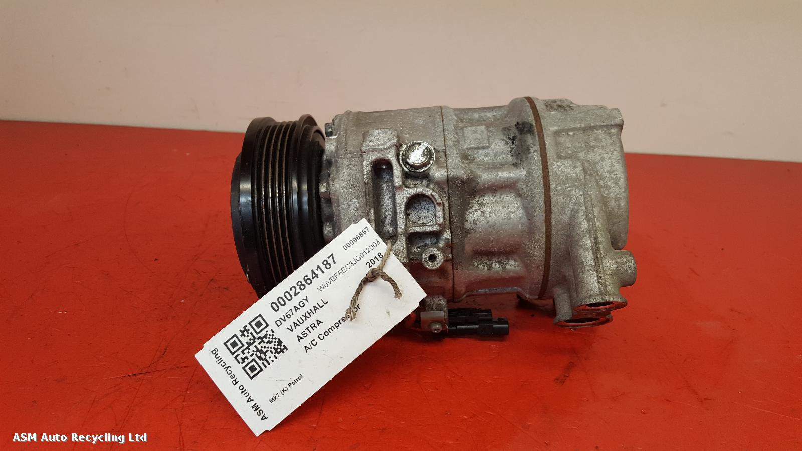 View Auto part Compressor Vauxhall Astra 2018