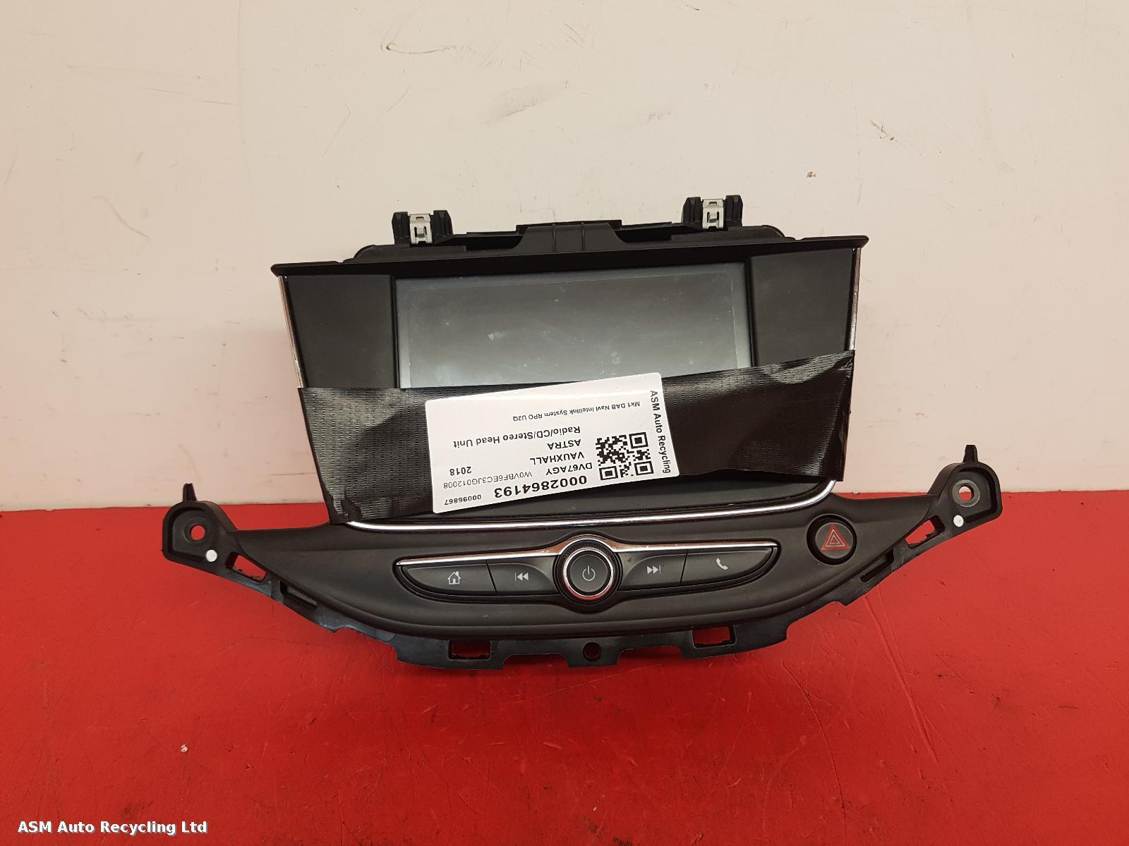 View Auto part A/V Equipment Vauxhall Astra 2018