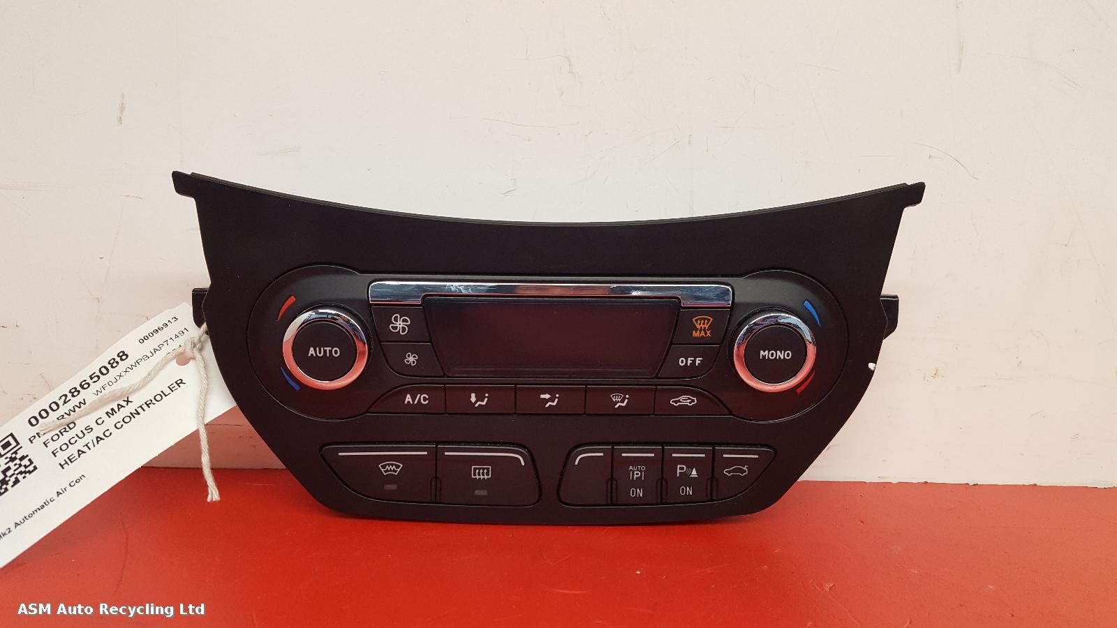 View Auto part Heater/AC Controller Ford Focus C Max 2011