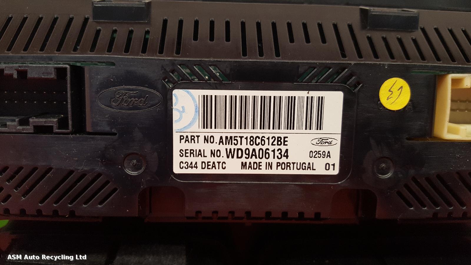 View Auto part Heater/AC Controller Ford Focus C Max 2011