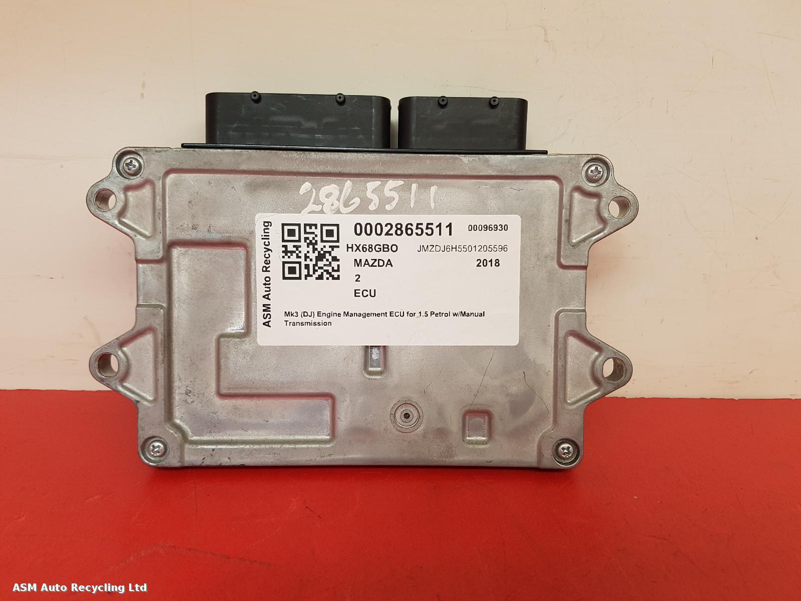 View Auto part ECU Mazda 2  2018