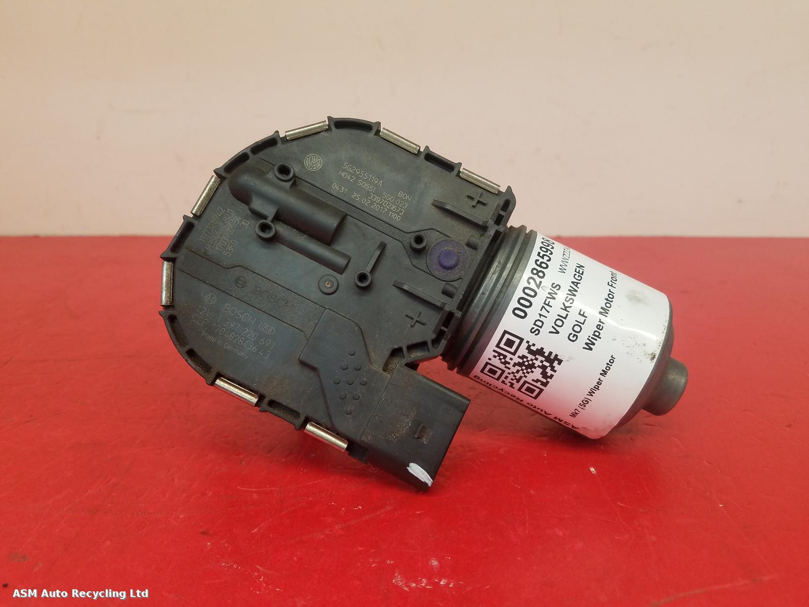 View Auto part Wiper Motor Front Volkswagen Golf 2017