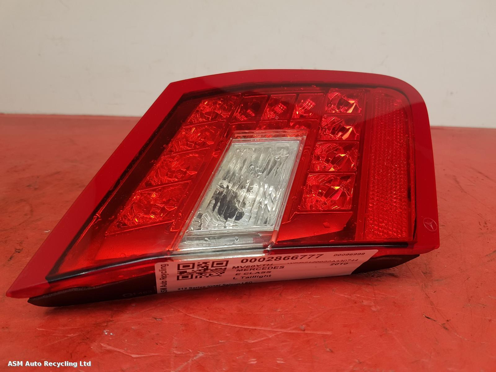 View Auto part L Taillight Mercedes E Class 2010
