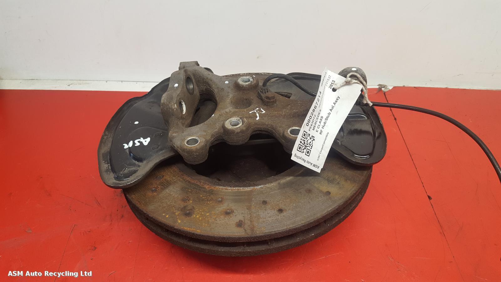 View Auto part RF Hub/Stub Axle Assembly Mercedes E Class 2013