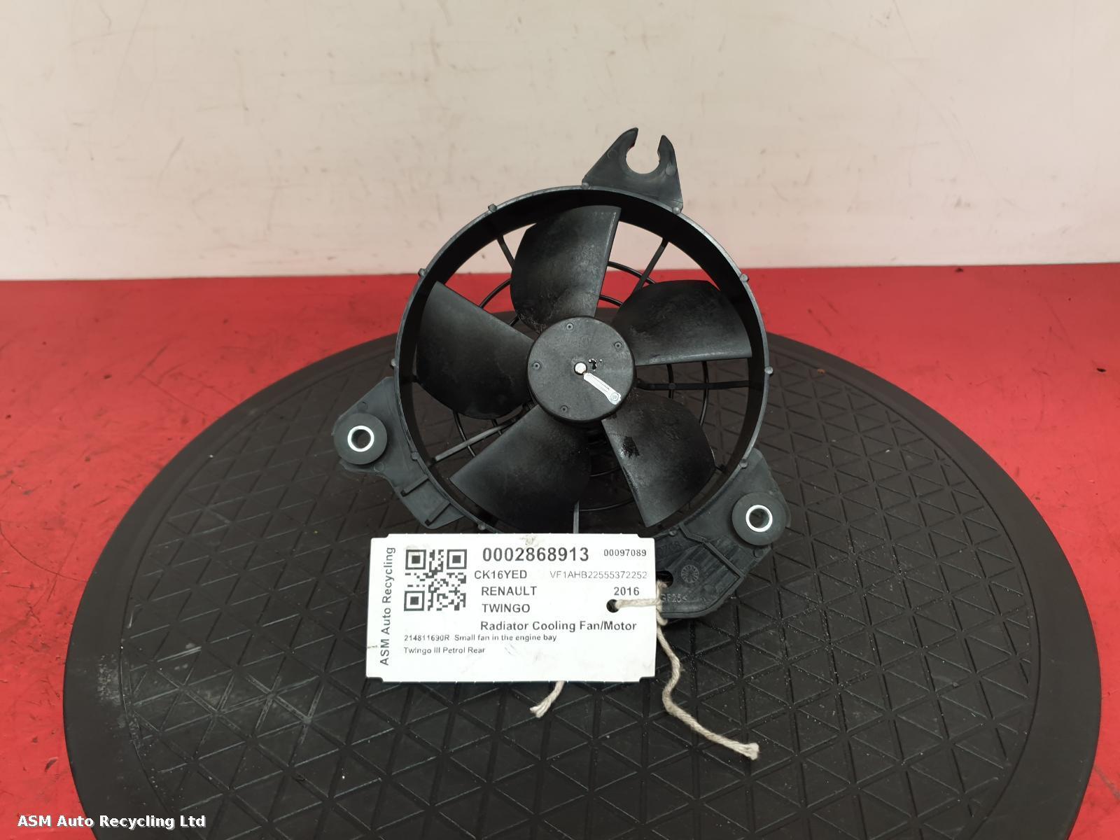 View Auto part Engine Cooling Motor Renault Twingo 2016