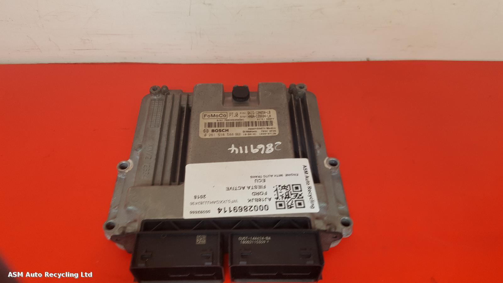 View Auto part ECU Ford Fiesta Active 2018