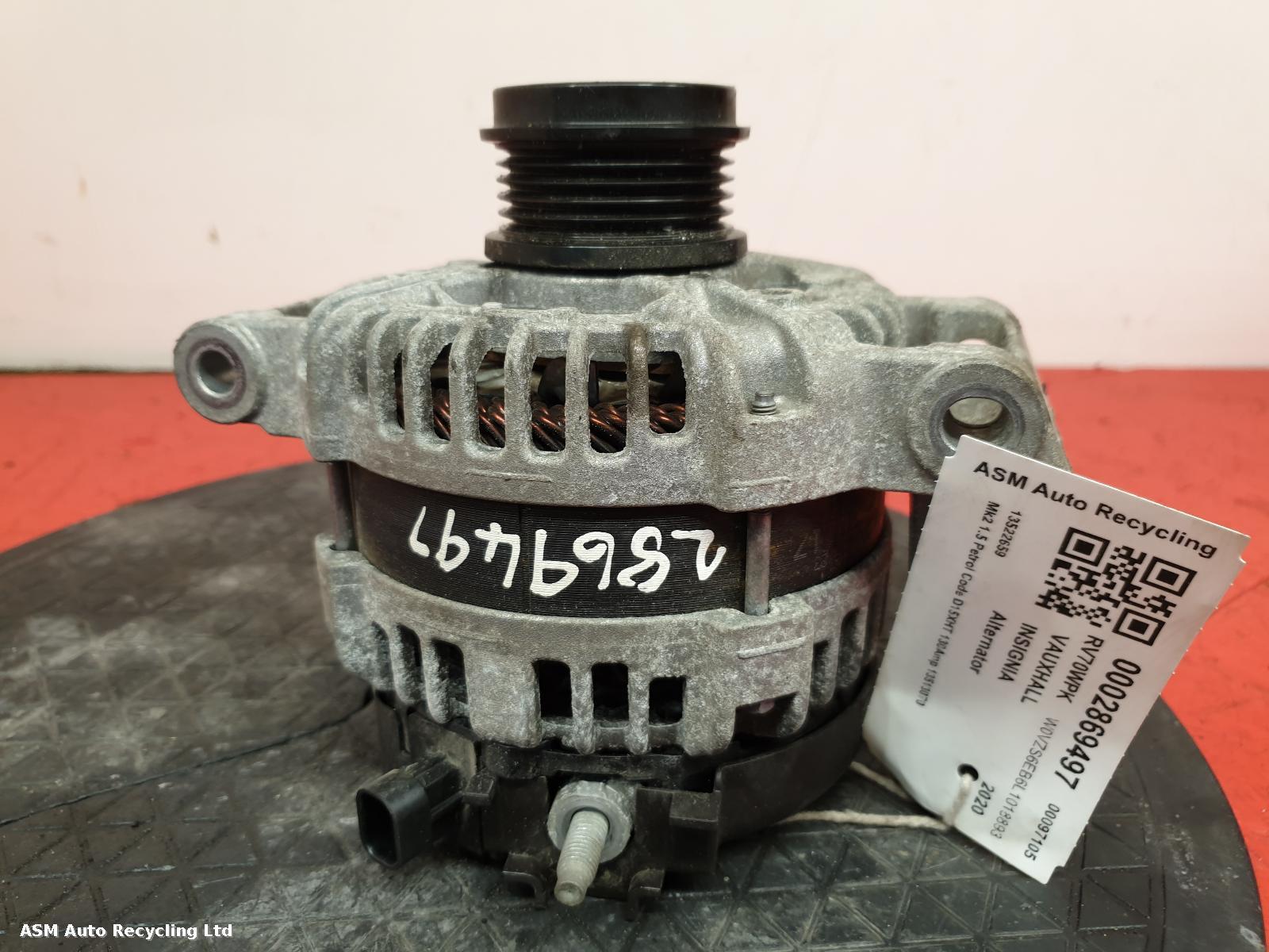 View Auto part Alternator Vauxhall Insignia 2020