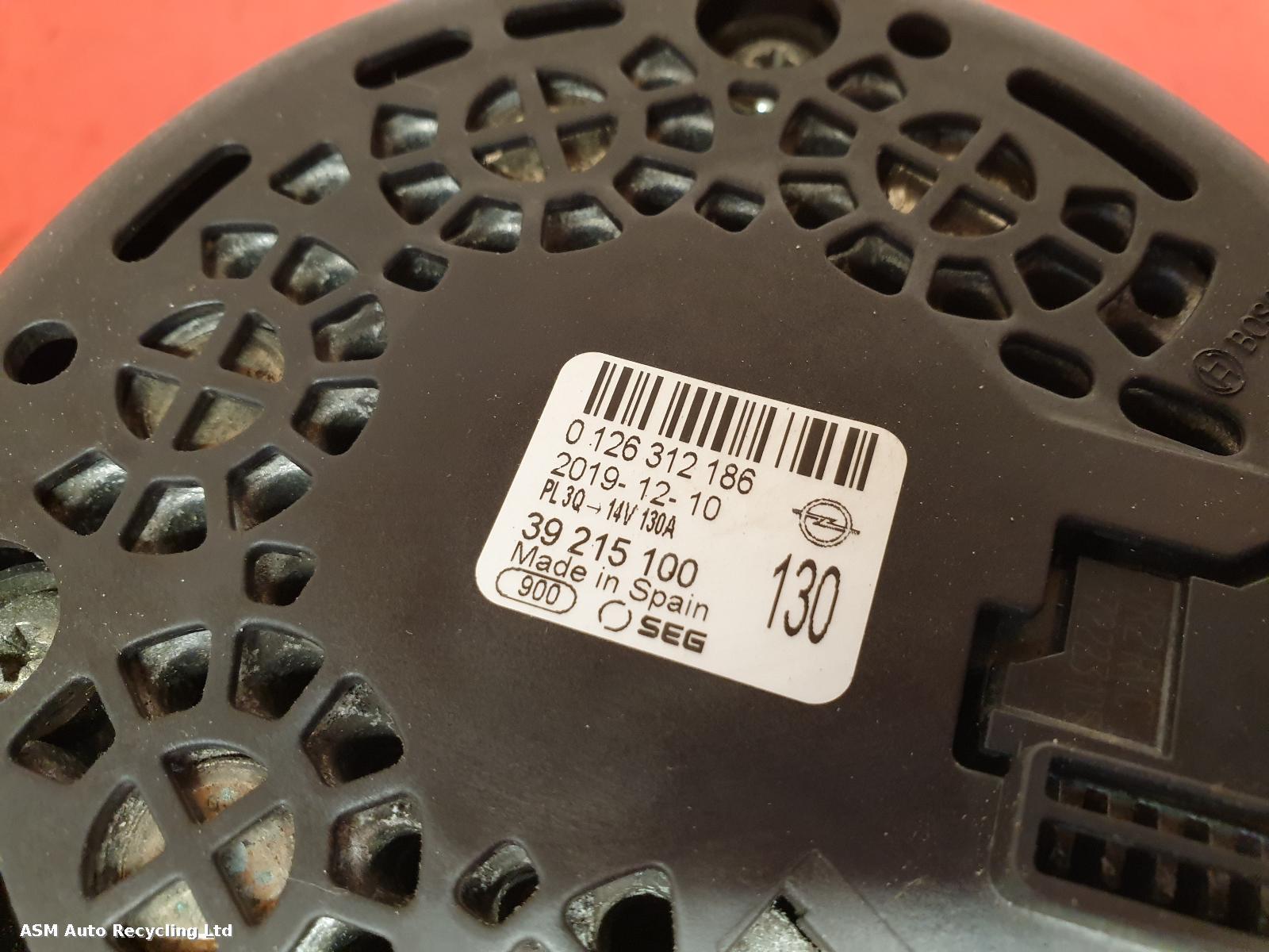 View Auto part Alternator Vauxhall Insignia 2020