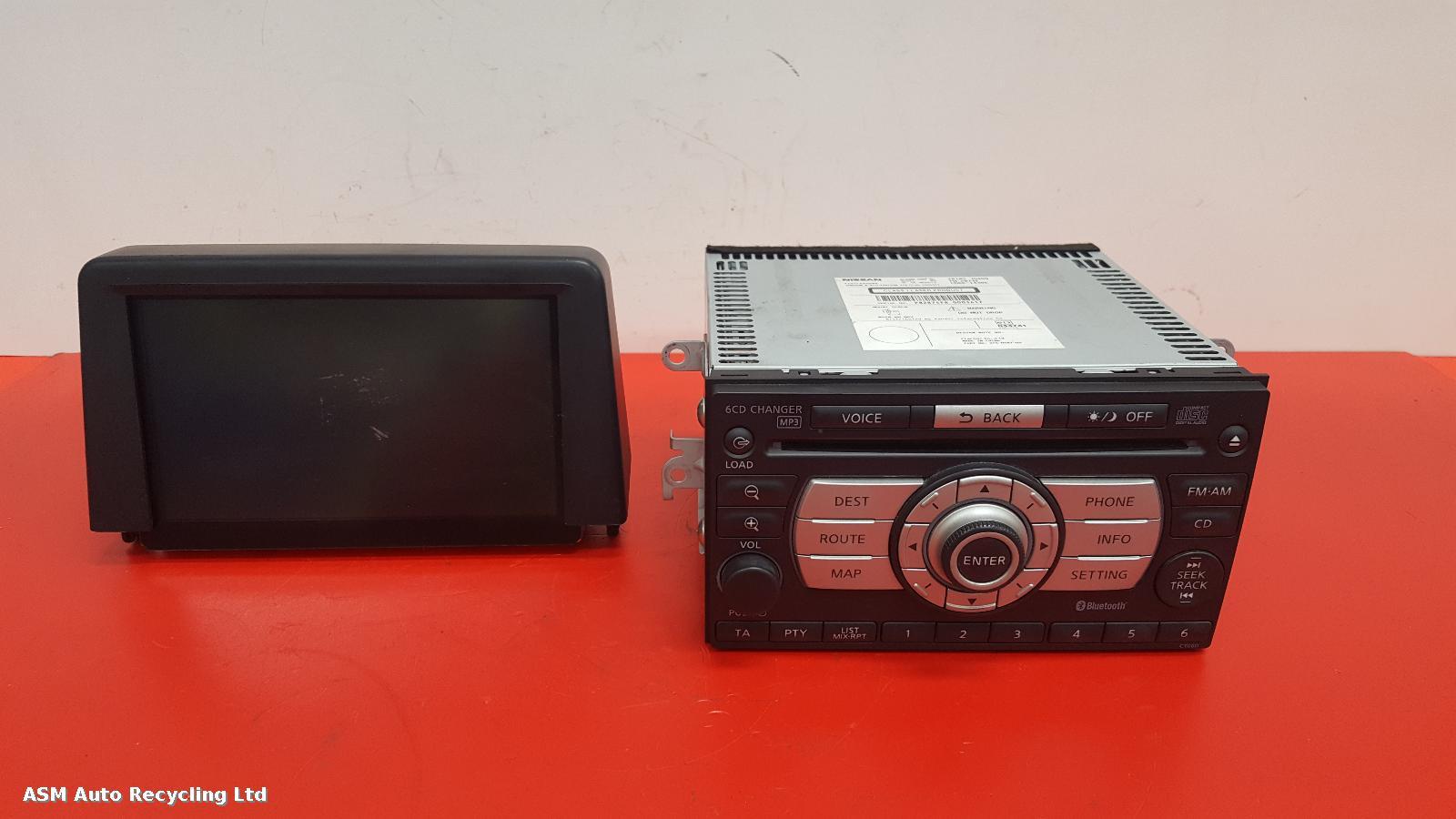 View Auto part Radio Display Nissan Qashqai 2007