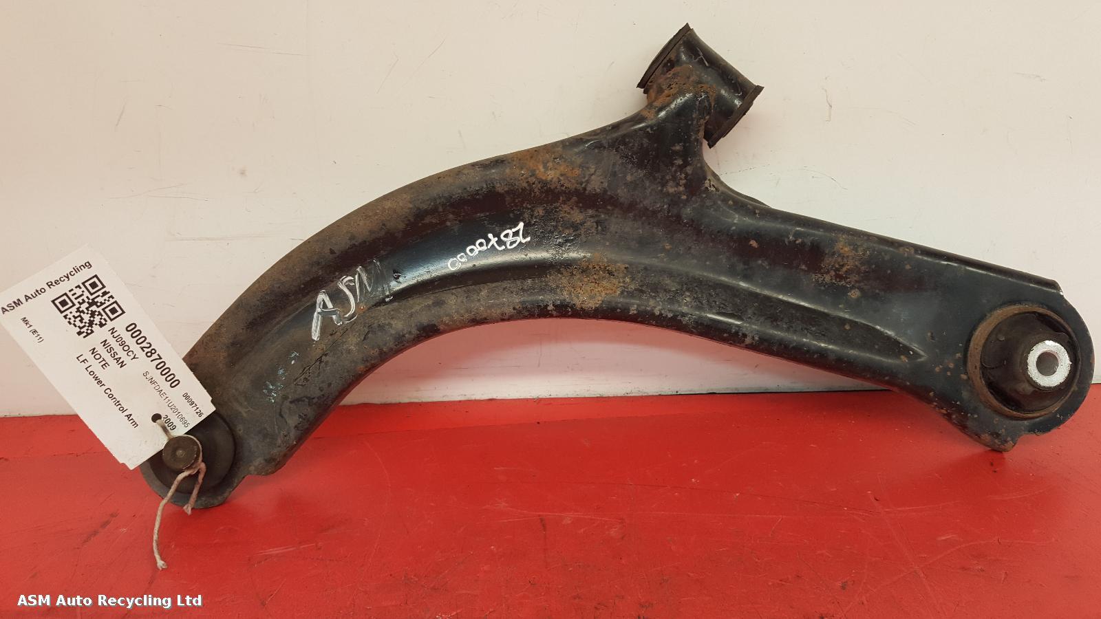 View Auto part LF Lower Control Arm Nissan Note 2009