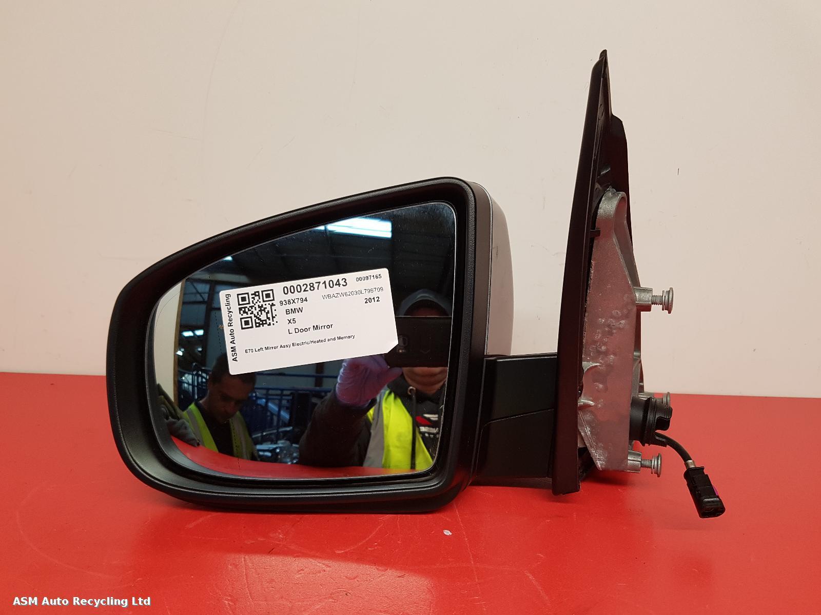View Auto part L Door Mirror Bmw X5 2012