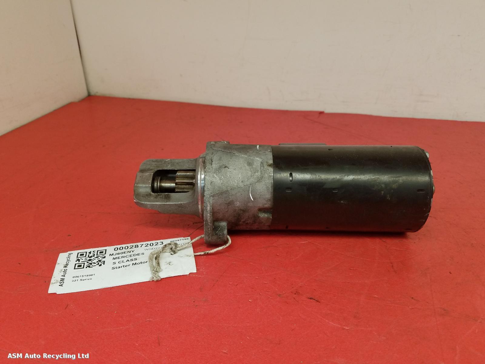View Auto part Starter Motor Mercedes S Class 2010