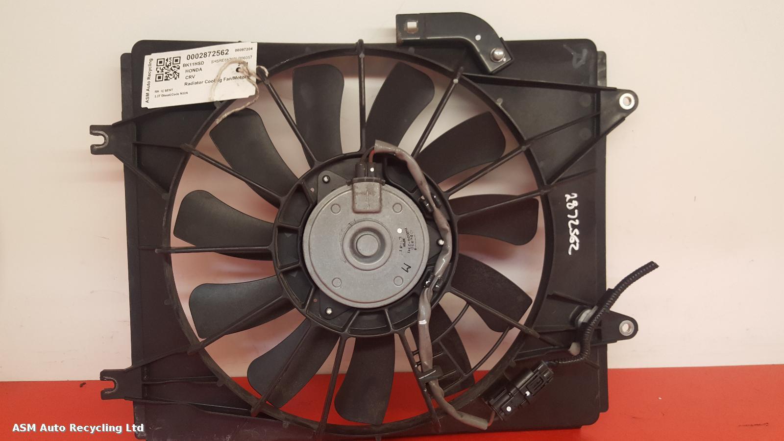 View Auto part Engine Cooling Motor Honda Crv 2011
