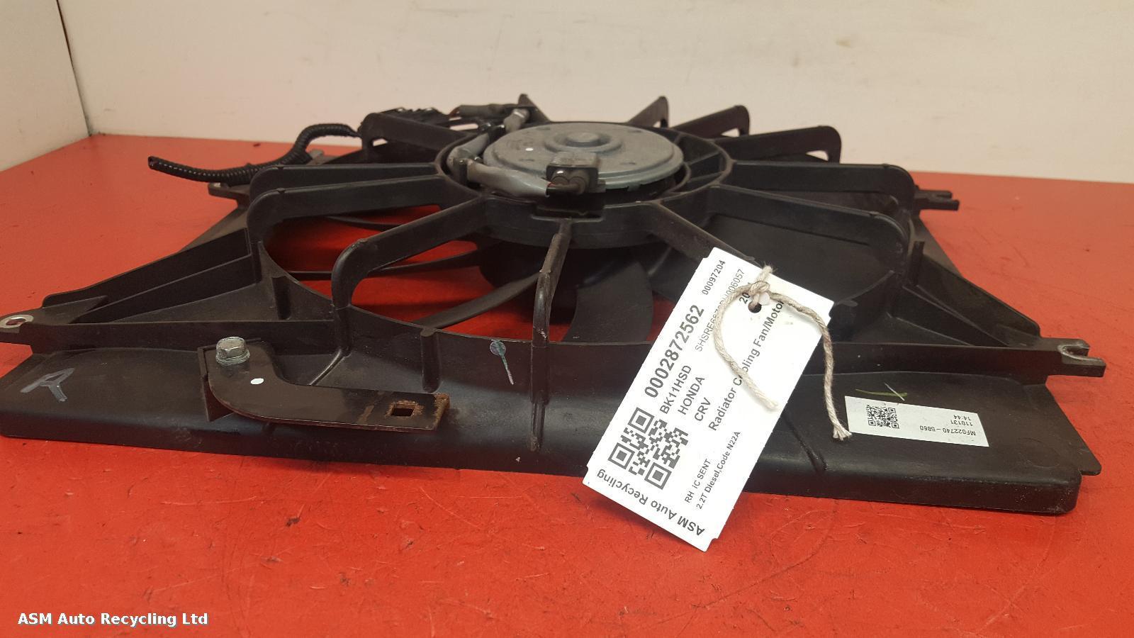 View Auto part Engine Cooling Motor Honda Crv 2011
