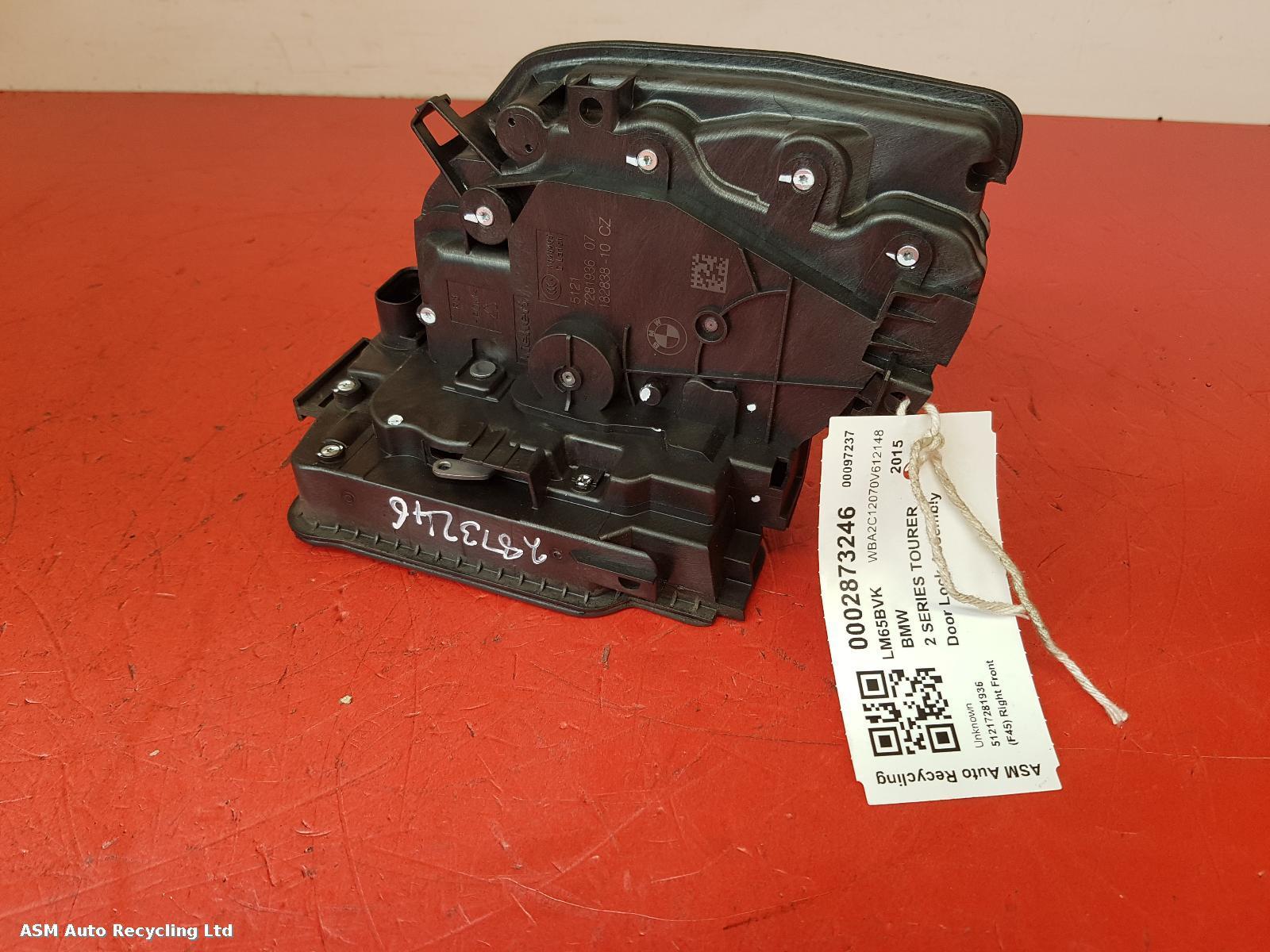 View Auto part Door Lock Assembly Bmw 2 Series Tourer 2015
