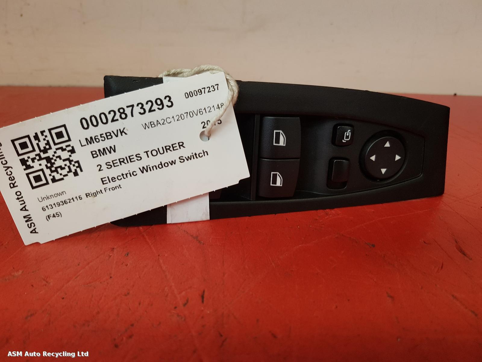 View Auto part Elect. Window Switch Bmw 2 Series Tourer 2015