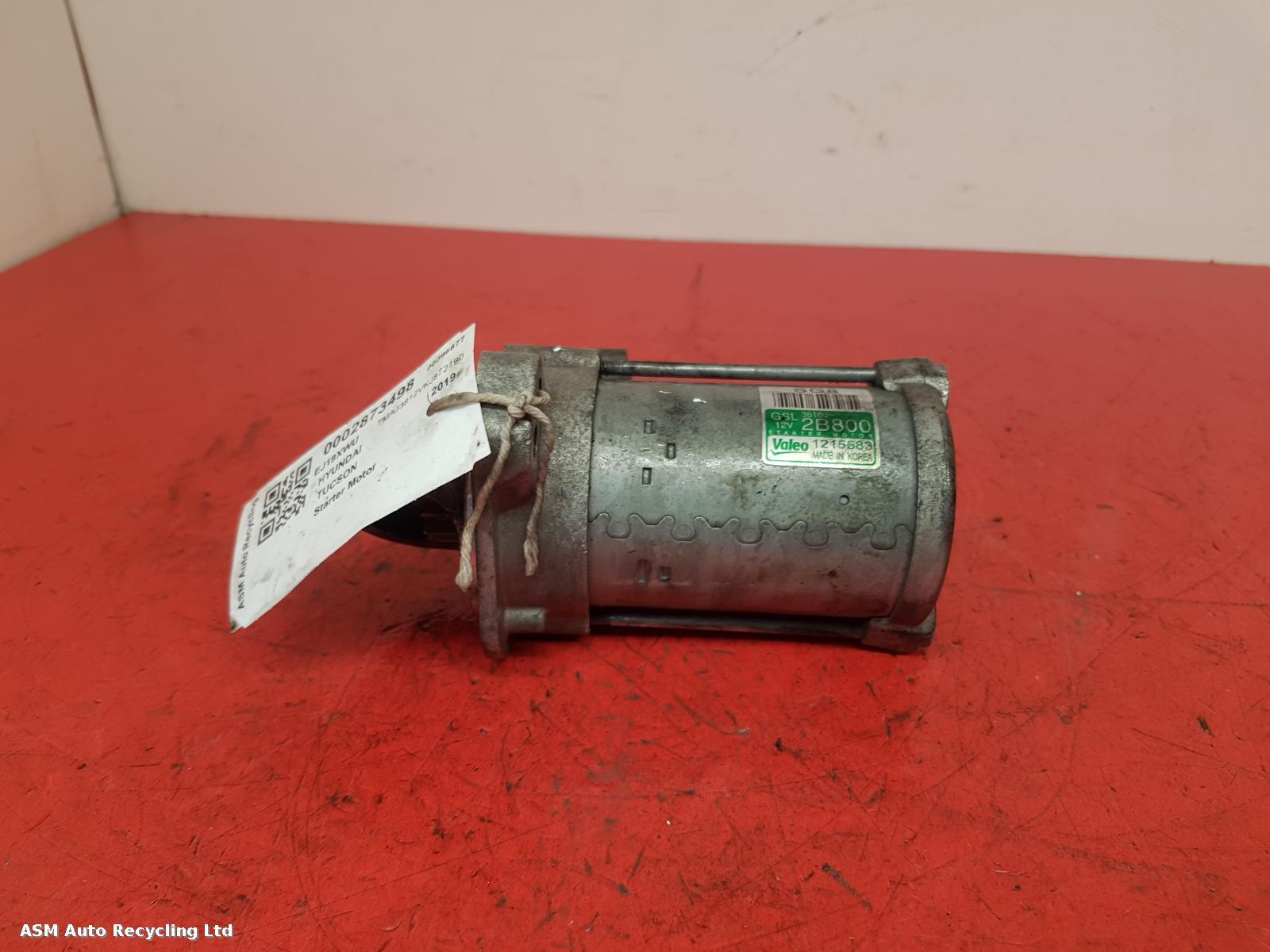 View Auto part Starter Motor Hyundai Tucson 2019