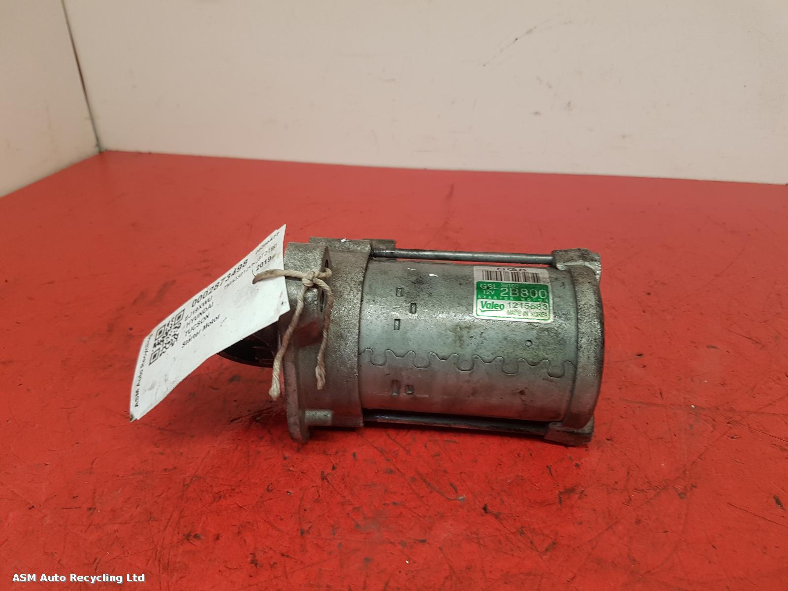View Auto part Starter Motor Hyundai Tucson 2019