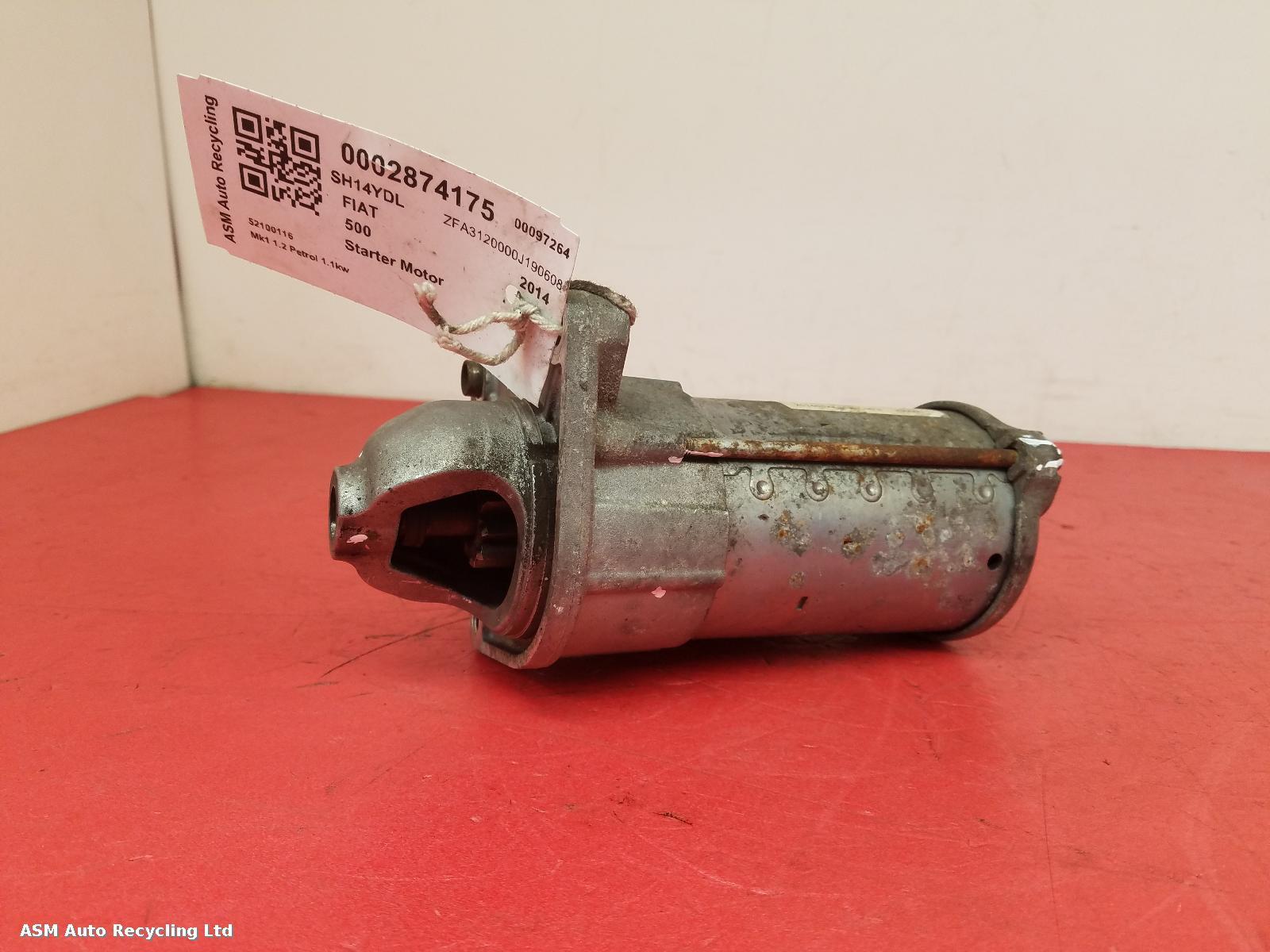 View Auto part Starter Motor Fiat 500 2014