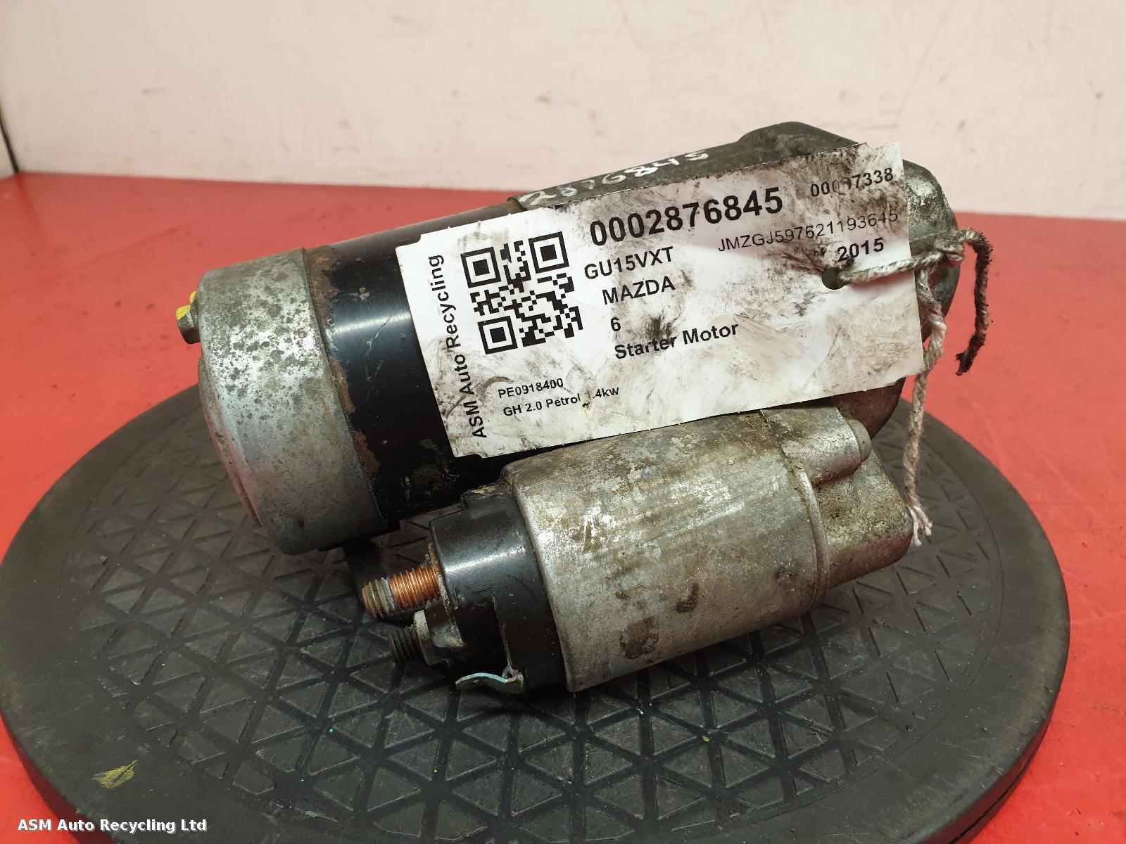 View Auto part Starter Motor Mazda 6  2015