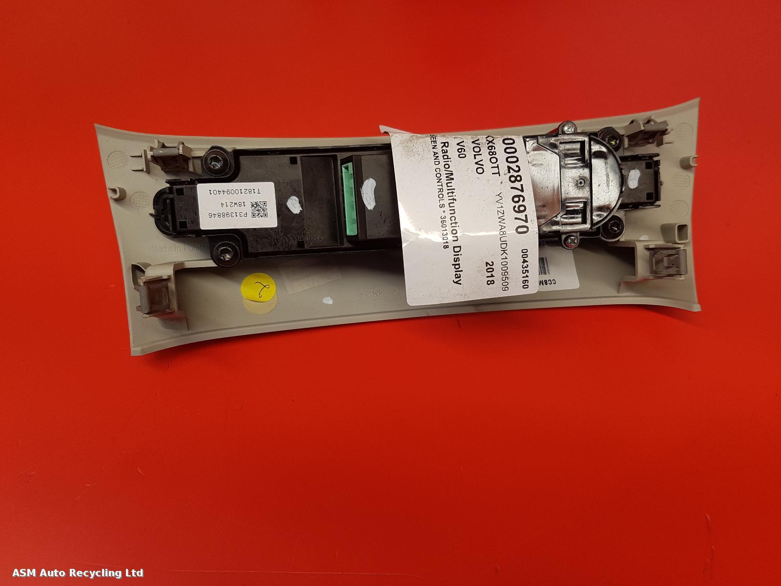 View Auto part Radio Display Volvo V60 2018