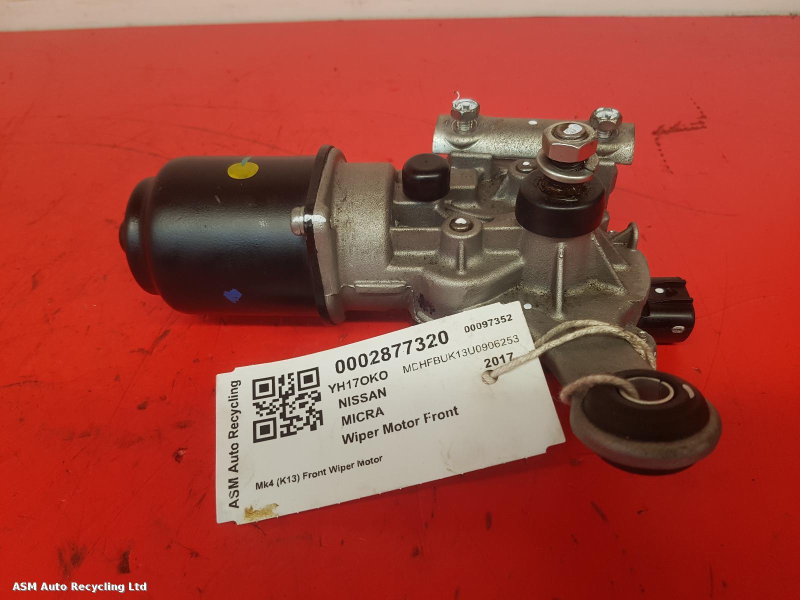 View Auto part Wiper Motor Front Nissan Micra 2017