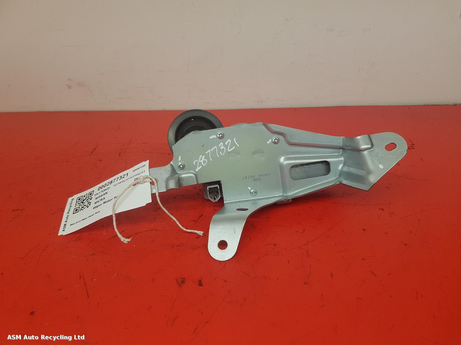 View Auto part Wiper Motor Rear Nissan Micra 2017