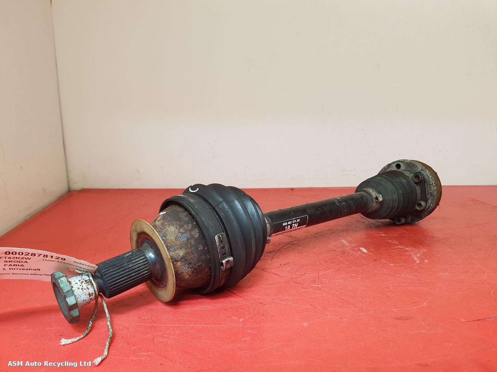 View Auto part Left Driveshaft Skoda Fabia 2012
