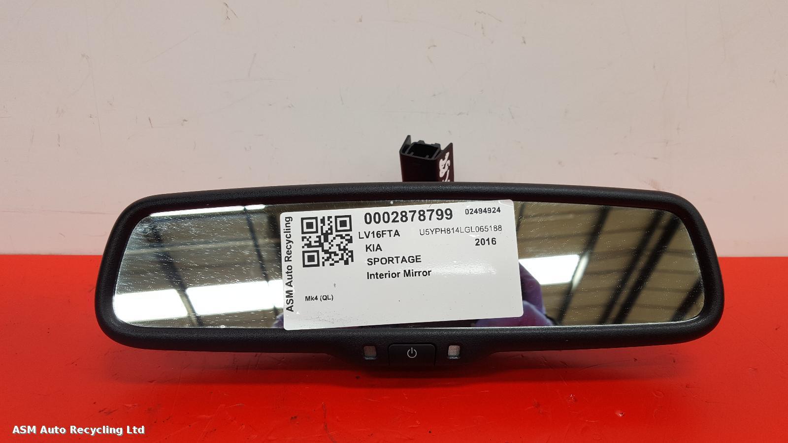 View Auto part Interior Mirror Kia Sportage 2016