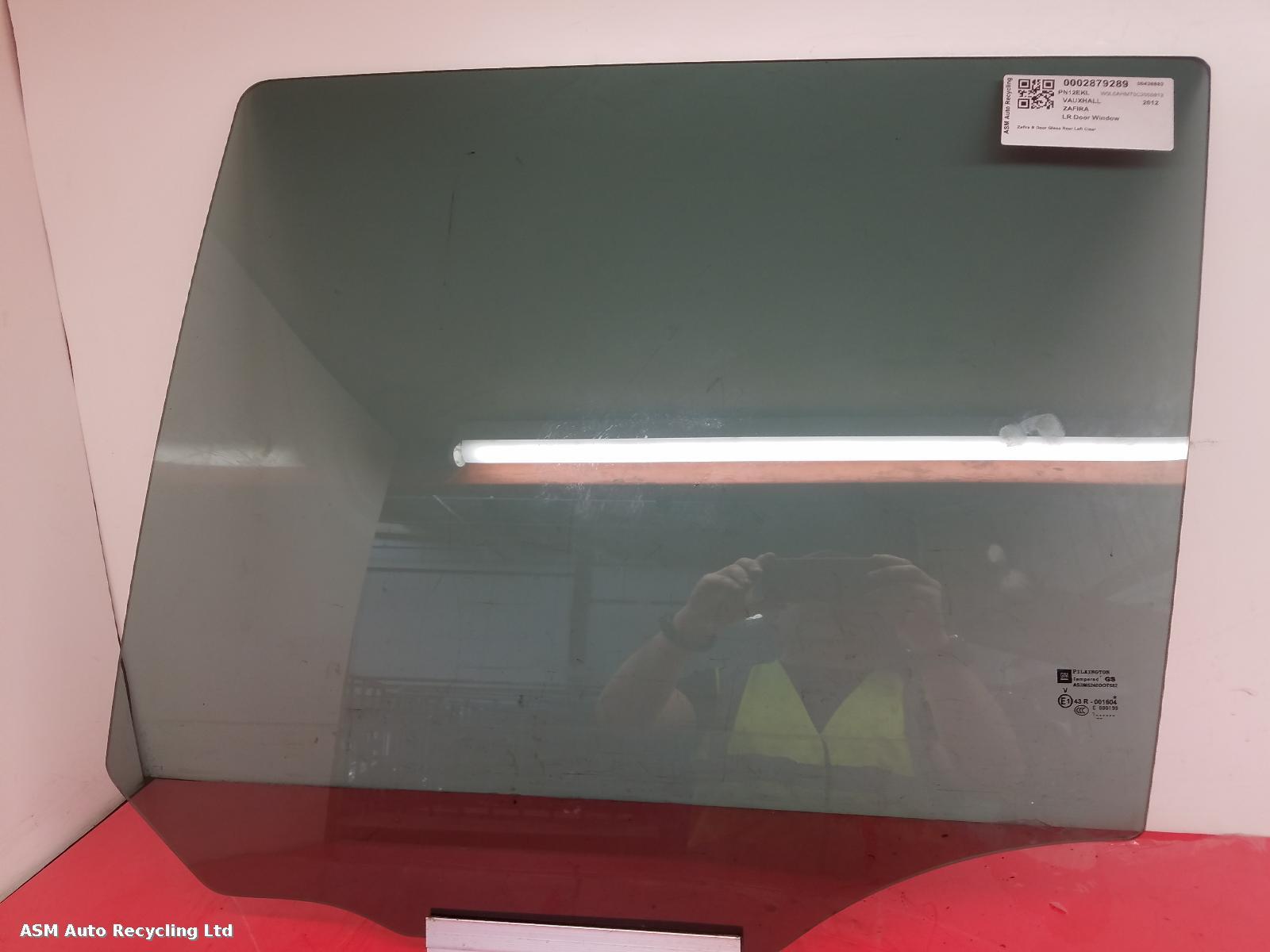 View Auto part LR Door Window Vauxhall Zafira 2012