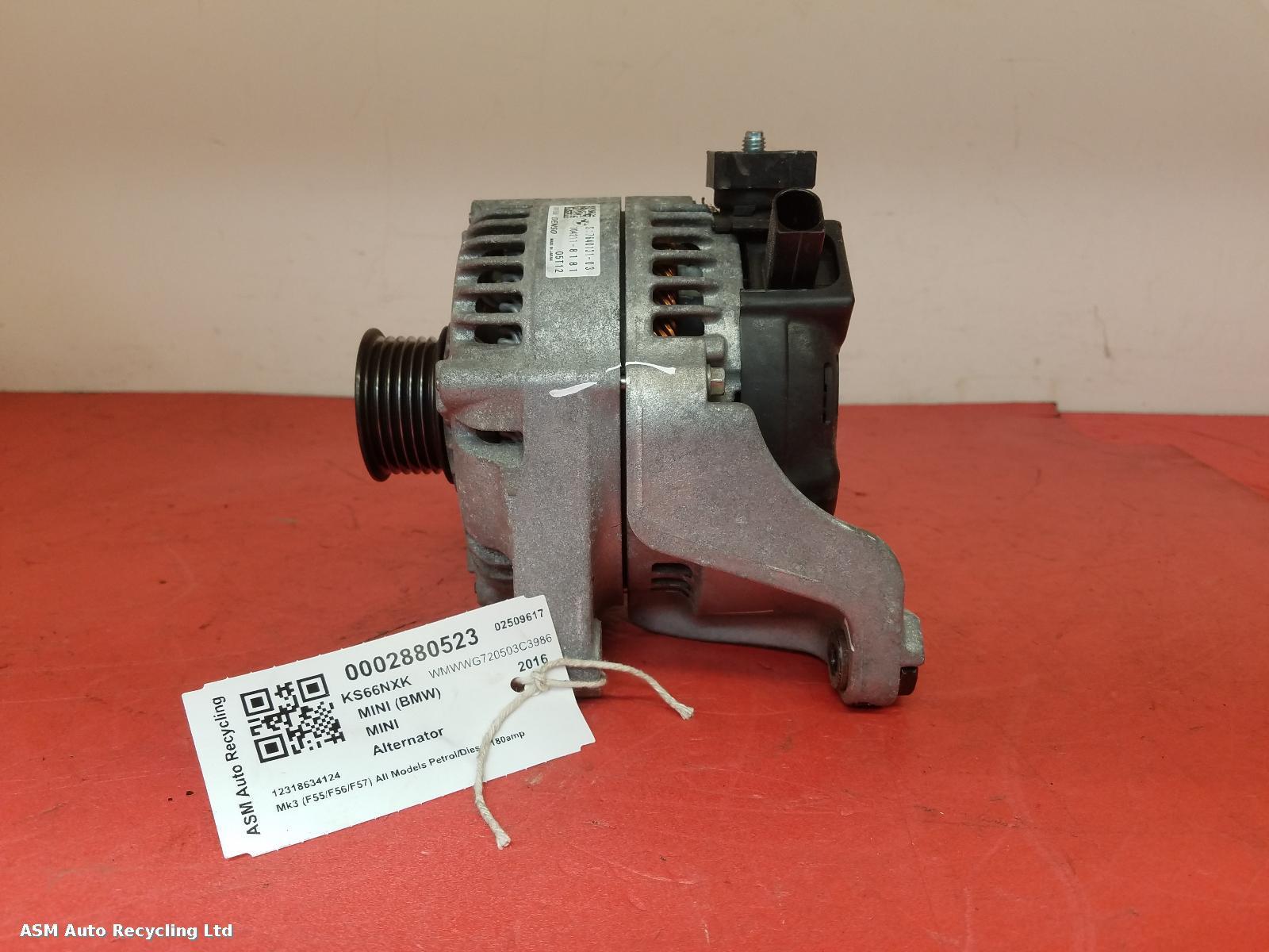 View Auto part Alternator Mini (bmw) Mini 2016